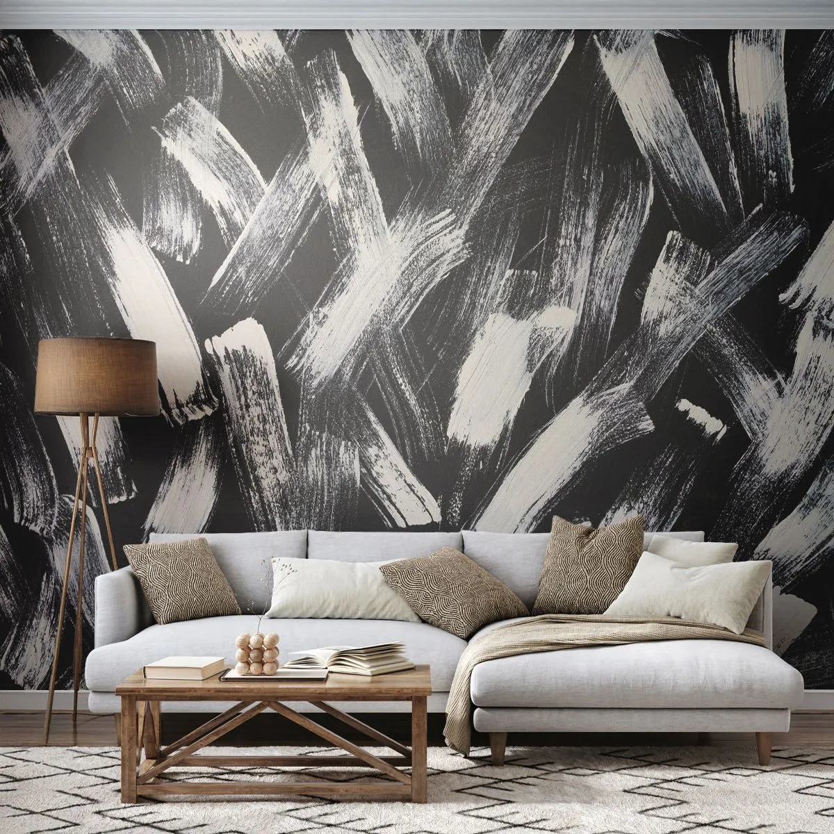 Fotótapéta Premium Canvas - Absztrakció az ipari szellemben - Darab, Modern, Tisztítás - 250x175 cm