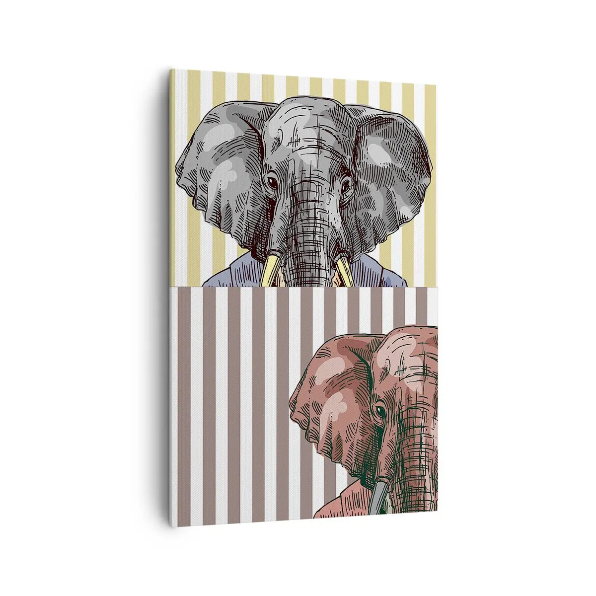 Vászonkép - Természeténél fogva elegáns - 80x120 cm