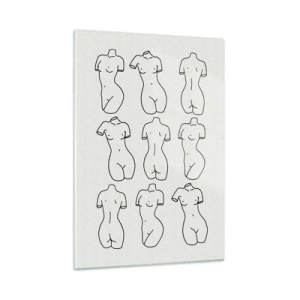 Üveg kép - Csak Vénusz - 50x70 cm