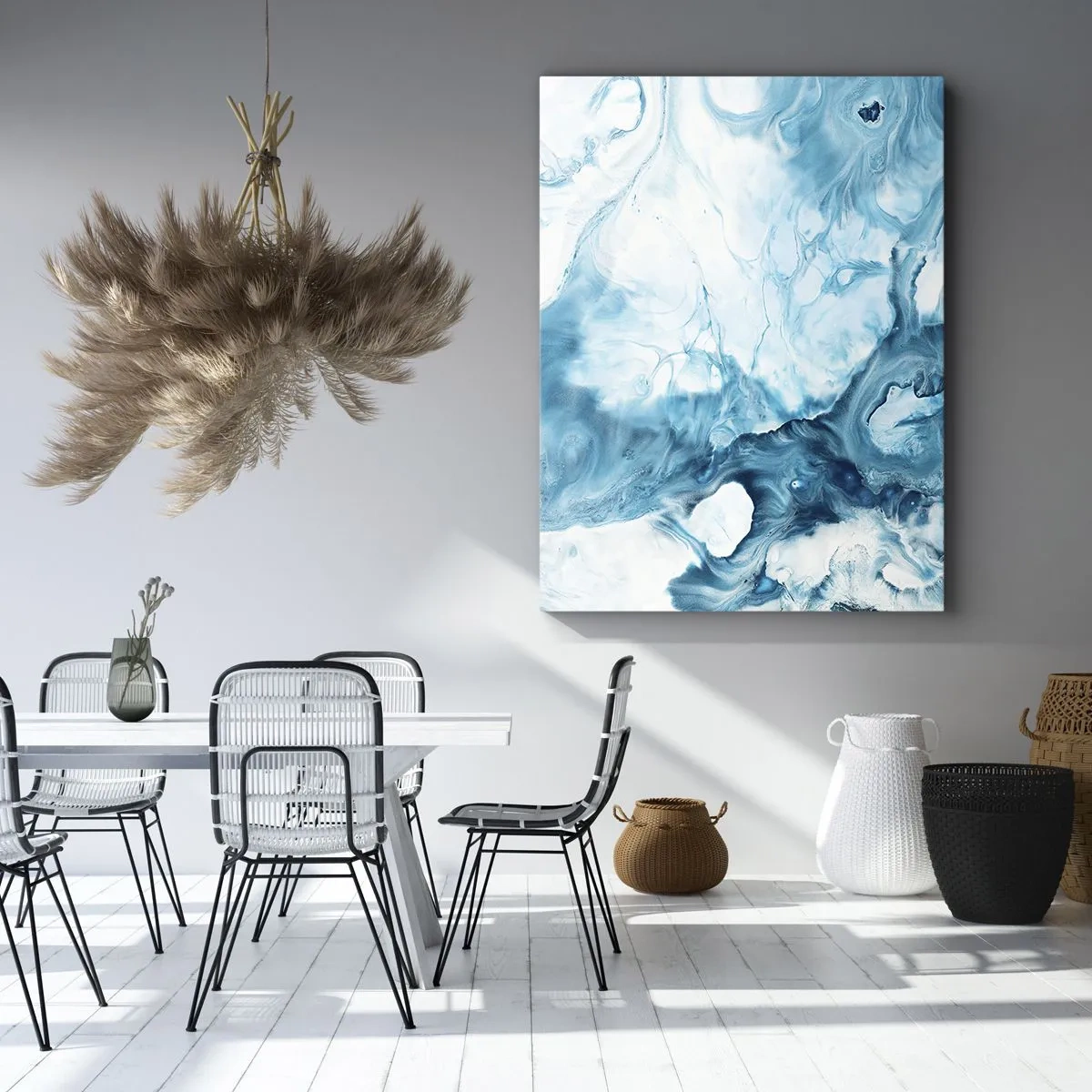 Vászonkép - Kékség koncertje - 50x70 cm
