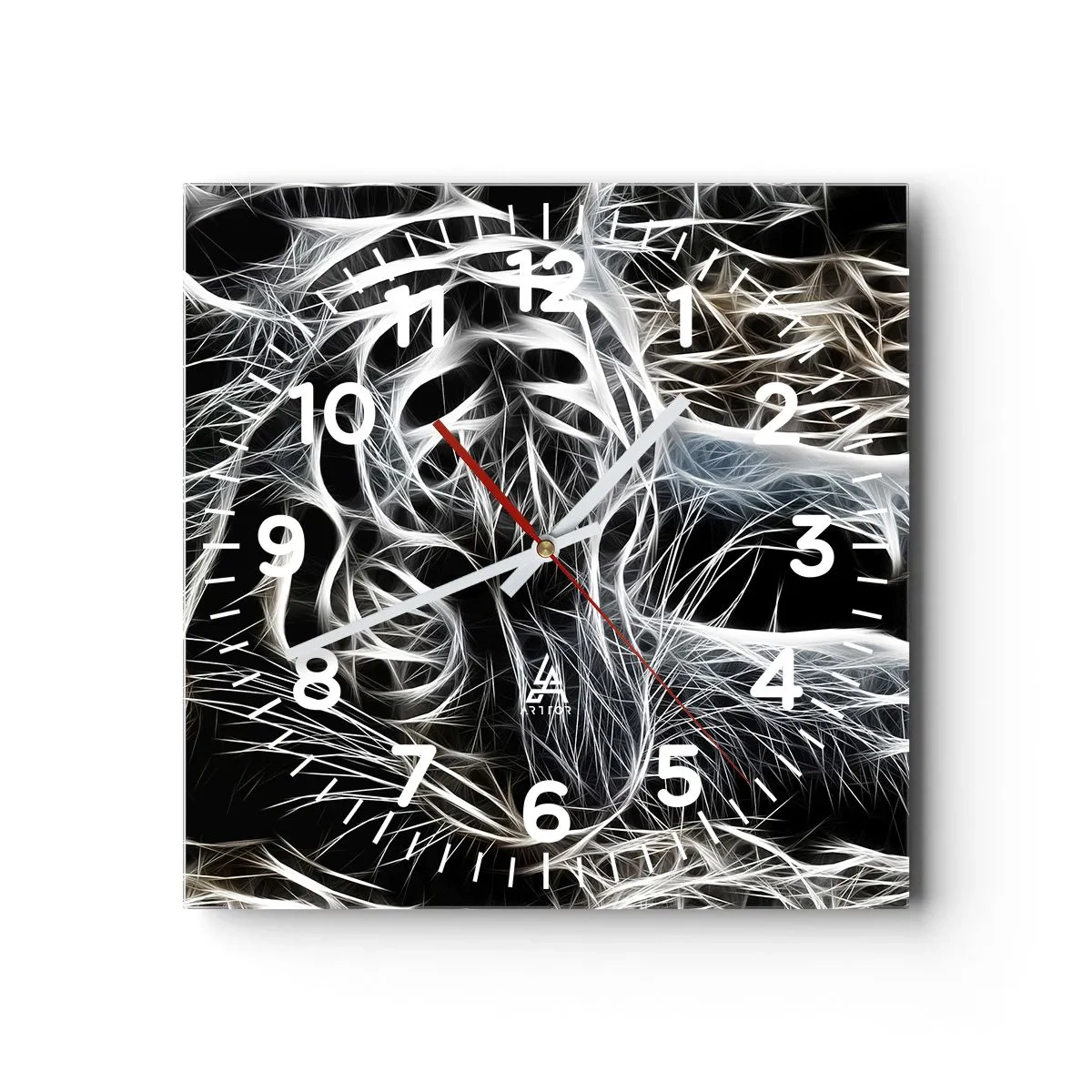 Falióra, Óra - Tanulmány a macska könnyedségéről - 40x40 cm