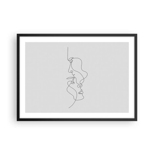 Poszter fehér keretben - Gyászos sóvárgás - 70x50 cm