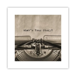 Poszter - Meséld el - 30x30 cm