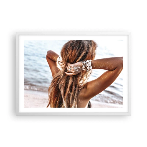 Poszter fekete keretben - A víz és a nap testvére - 70x50 cm