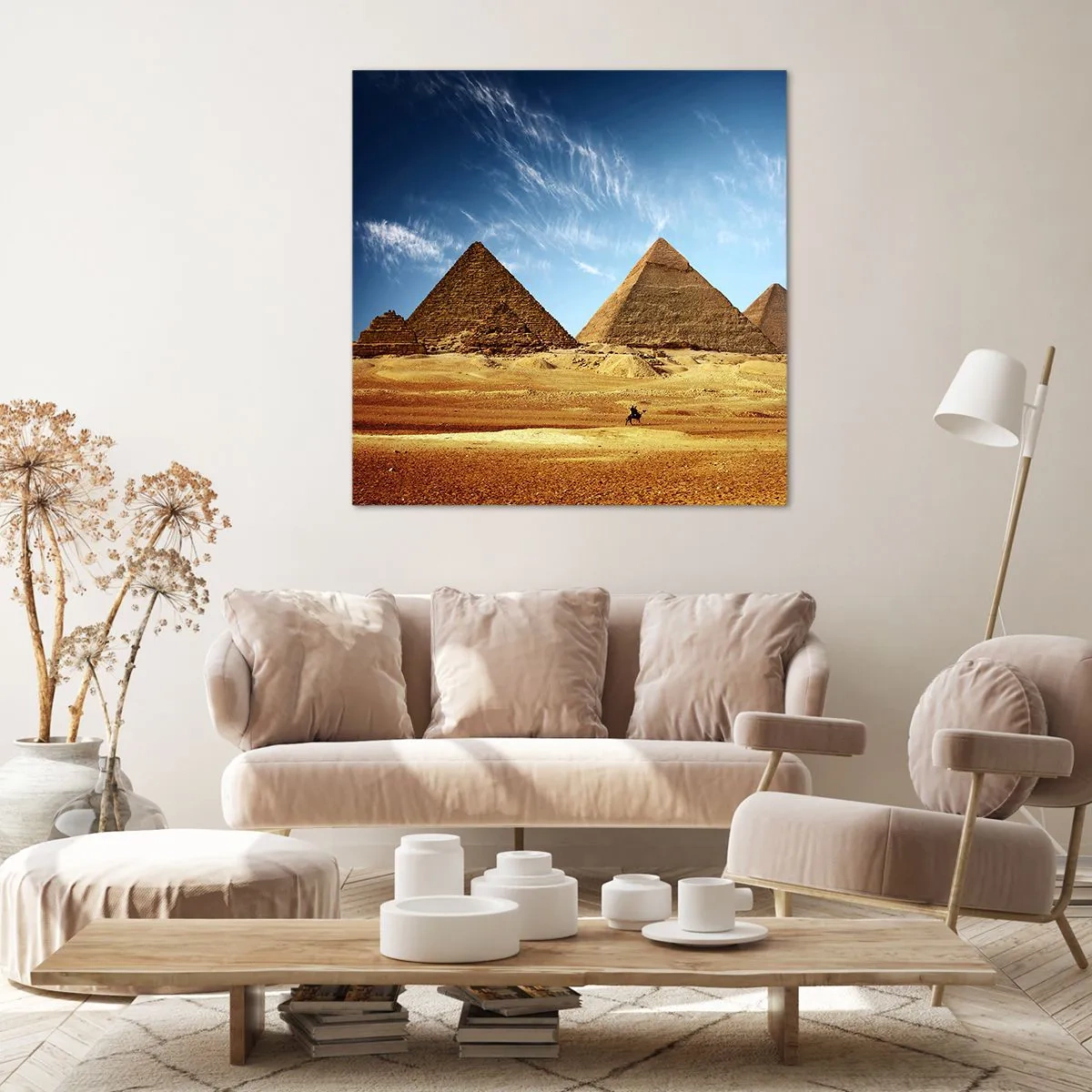 Vászonkép - 40 évszázad néz rád - 60x60 cm