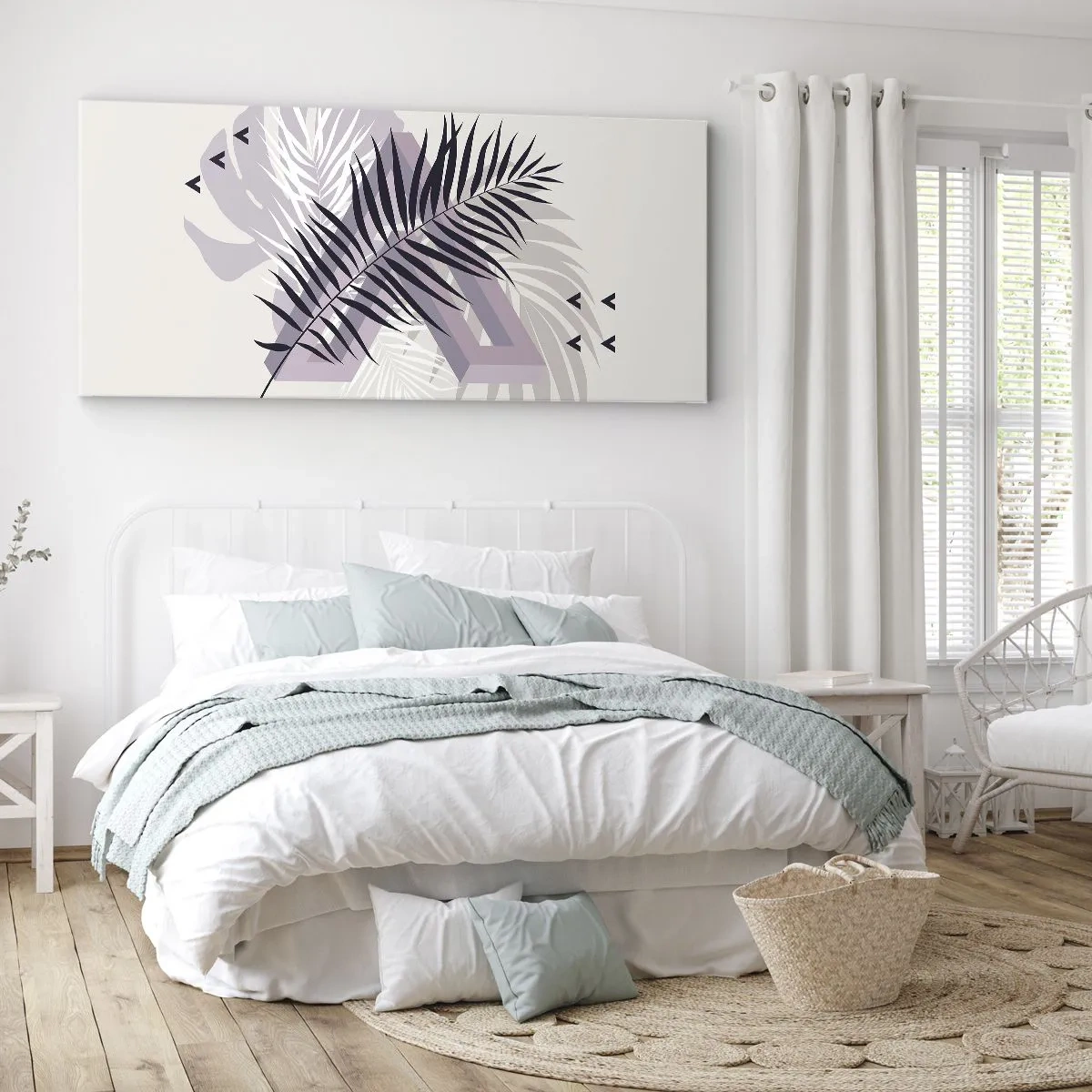 Vászonkép - Az árnyék árnyéka - 100x40 cm