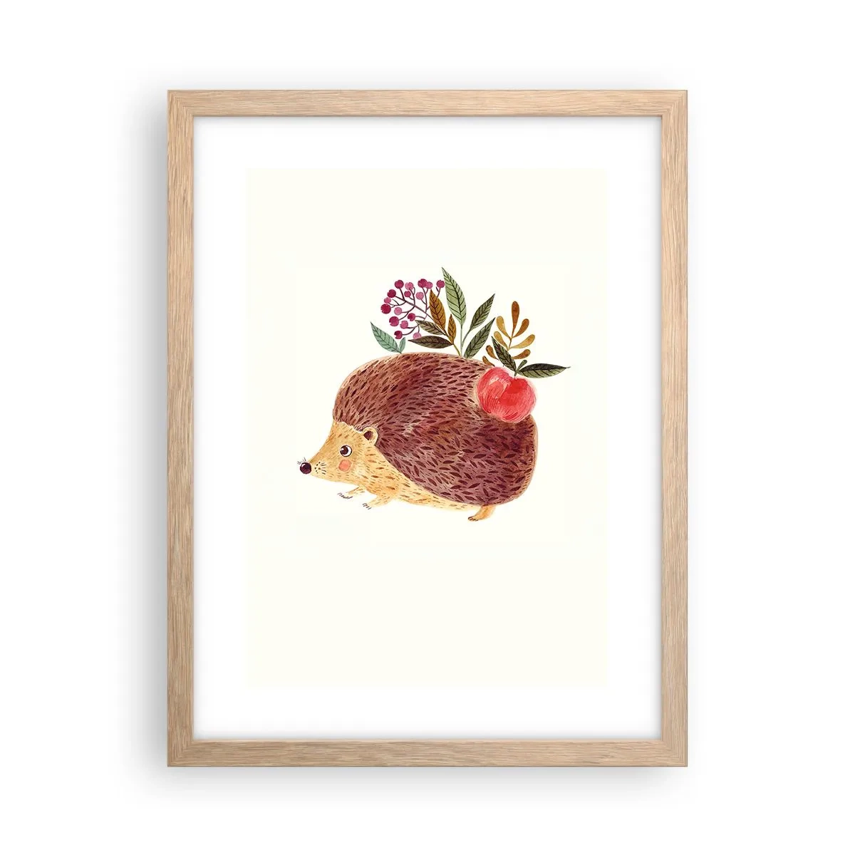 Poszter világos tölgy keretben - És máris kedvelsz engem - 30x40 cm