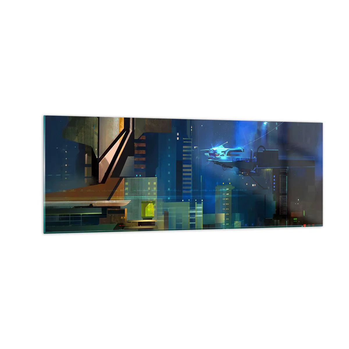 Üveg kép - A közel jövőben - 140x50 cm