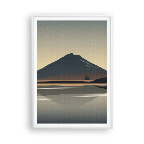 Poszter fekete keretben - Tükörreflexió - 70x100 cm