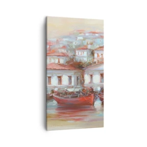 Vászonkép - Boldog kisváros - 45x80 cm