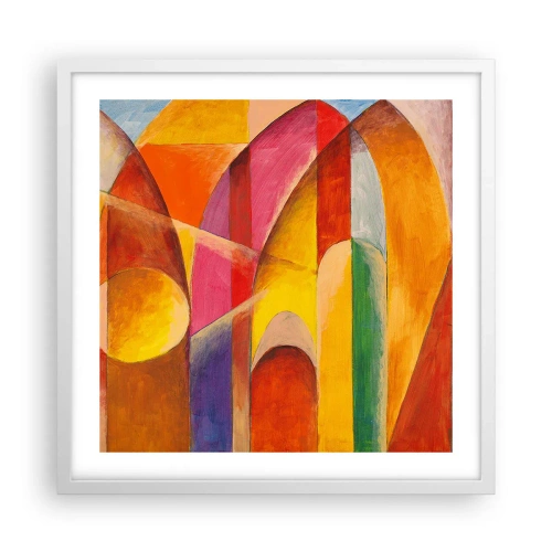 Poszter fekete keretben - A nap katedrálisa - 50x50 cm