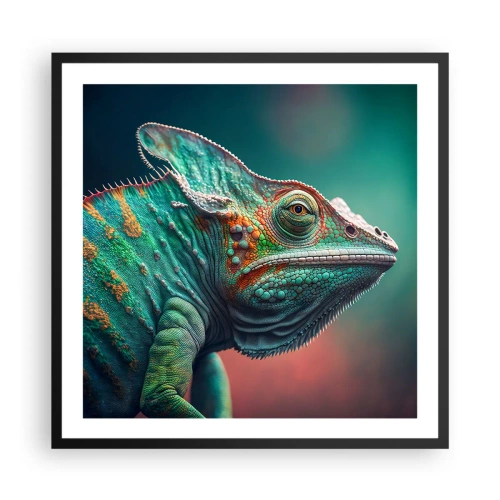 Poszter fehér keretben - Látsz engem? Nem jó... - 60x60 cm