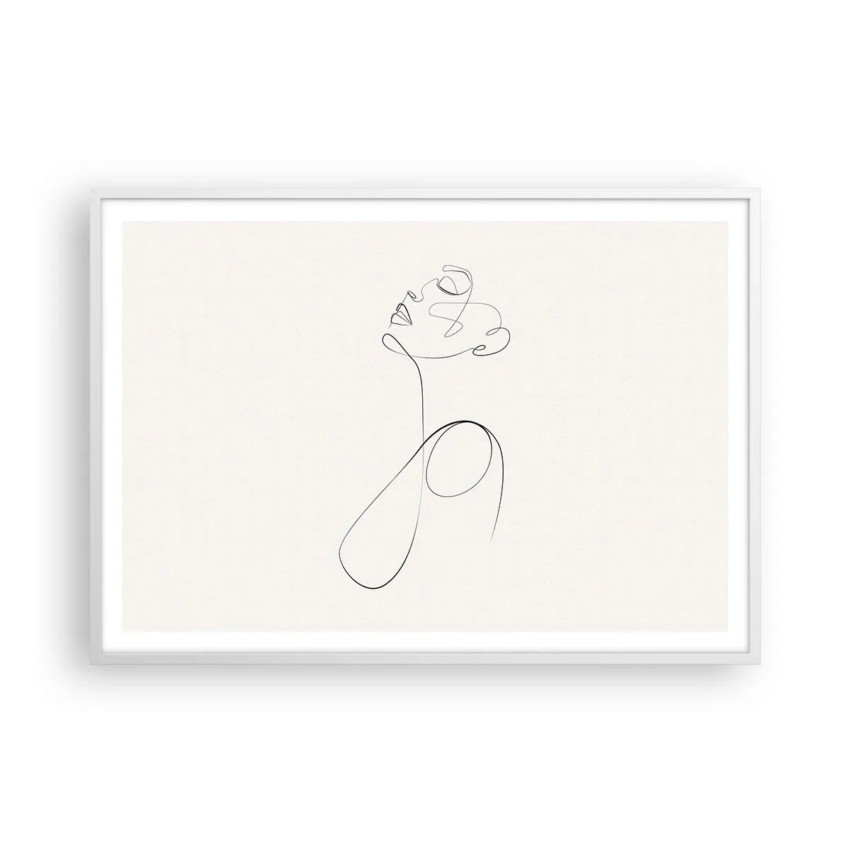 Poszter fekete keretben - Álmokban hurkolt - 100x70 cm