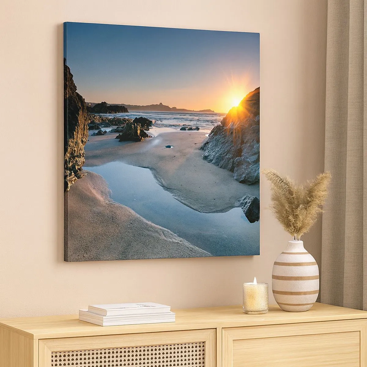 Vászonkép - Az emberi kéz által nem érintett - 30x30 cm