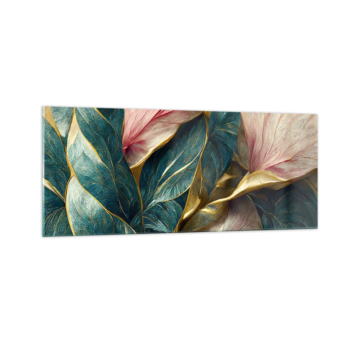 Üveg kép - Természetes elegancia és stílus - 100x40 cm