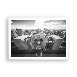 Poszter fekete keretben - A városok városa - 100x70 cm