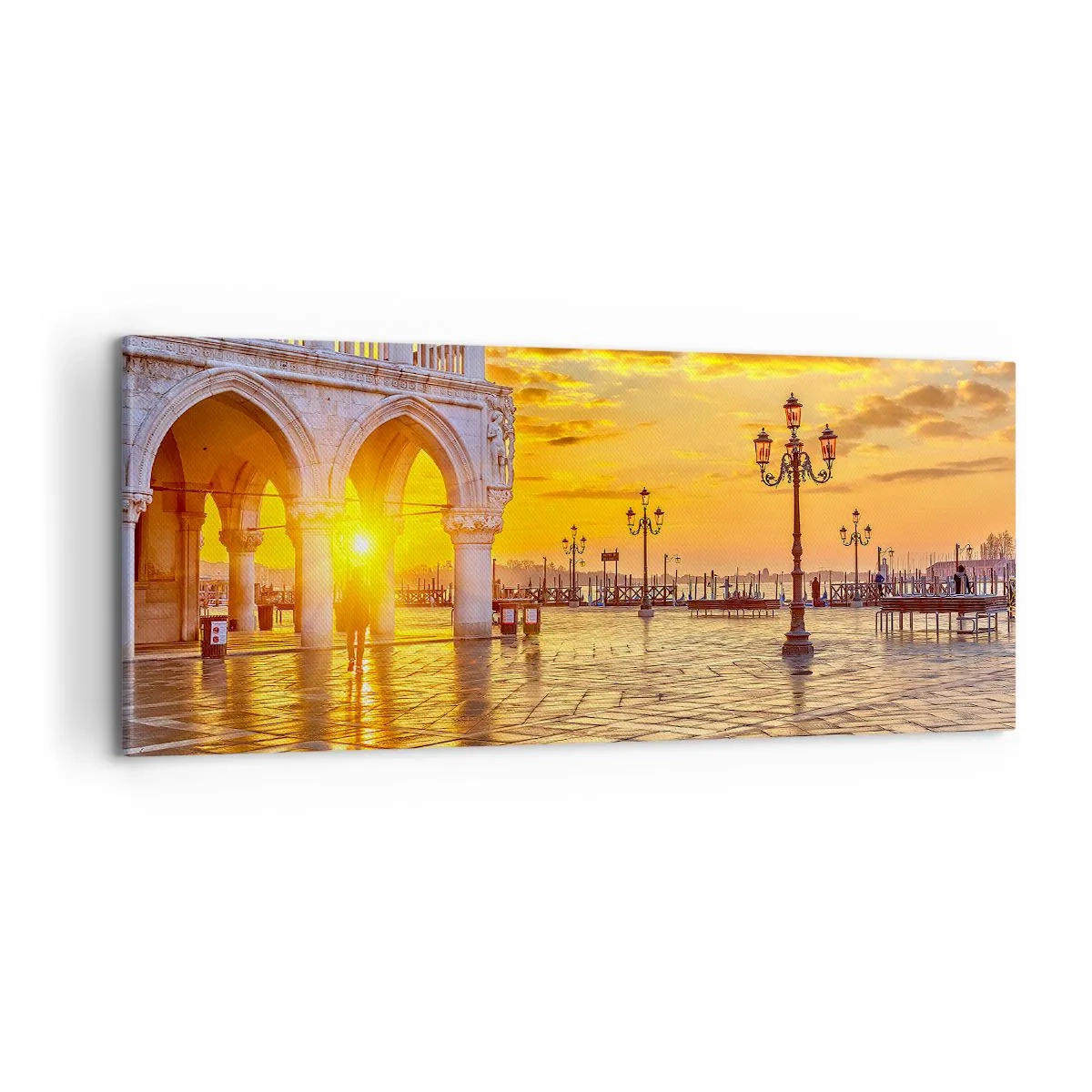 Vászonkép - Hol van mindenki? - 100x40 cm