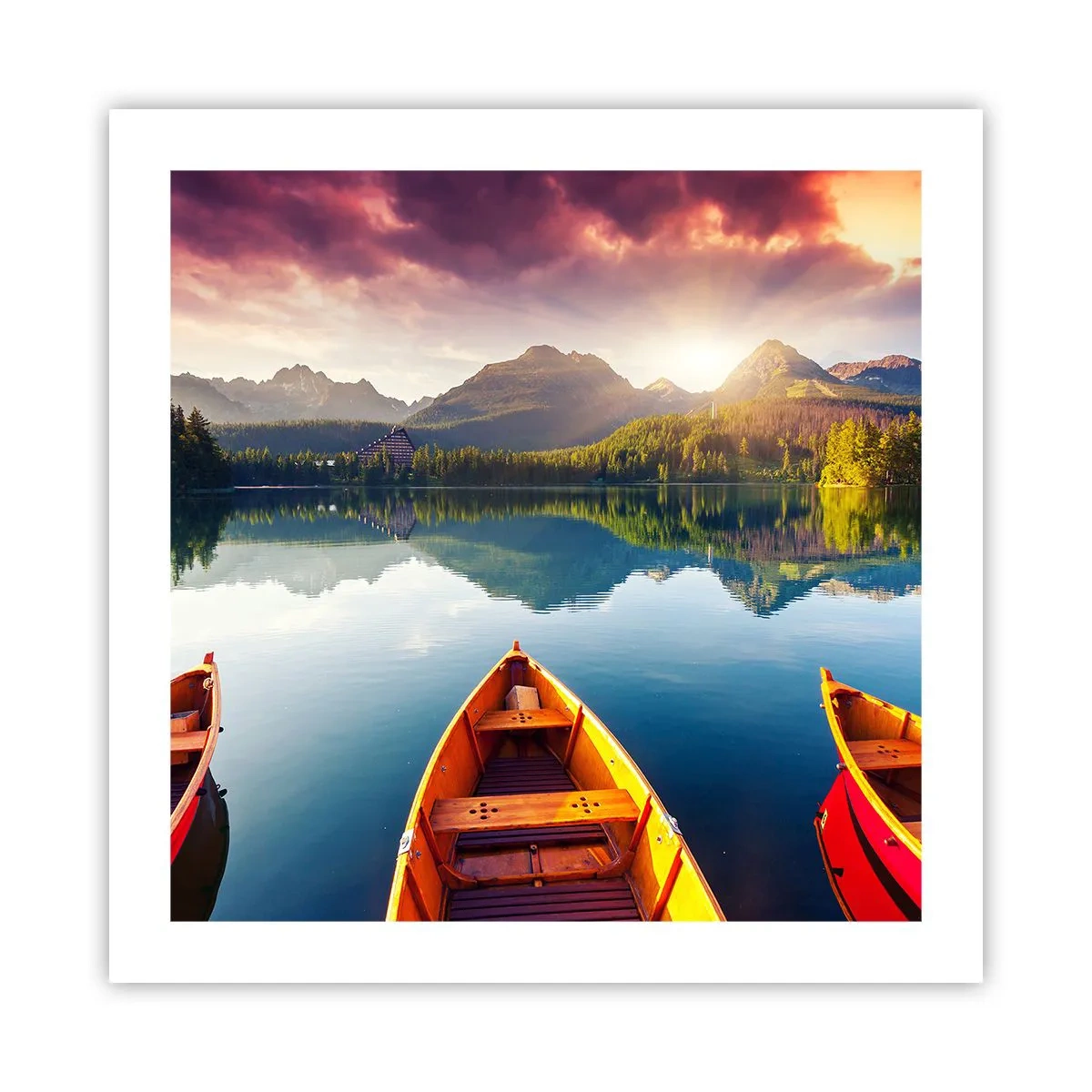 Poszter - Semmi a természet ellen - 50x50 cm