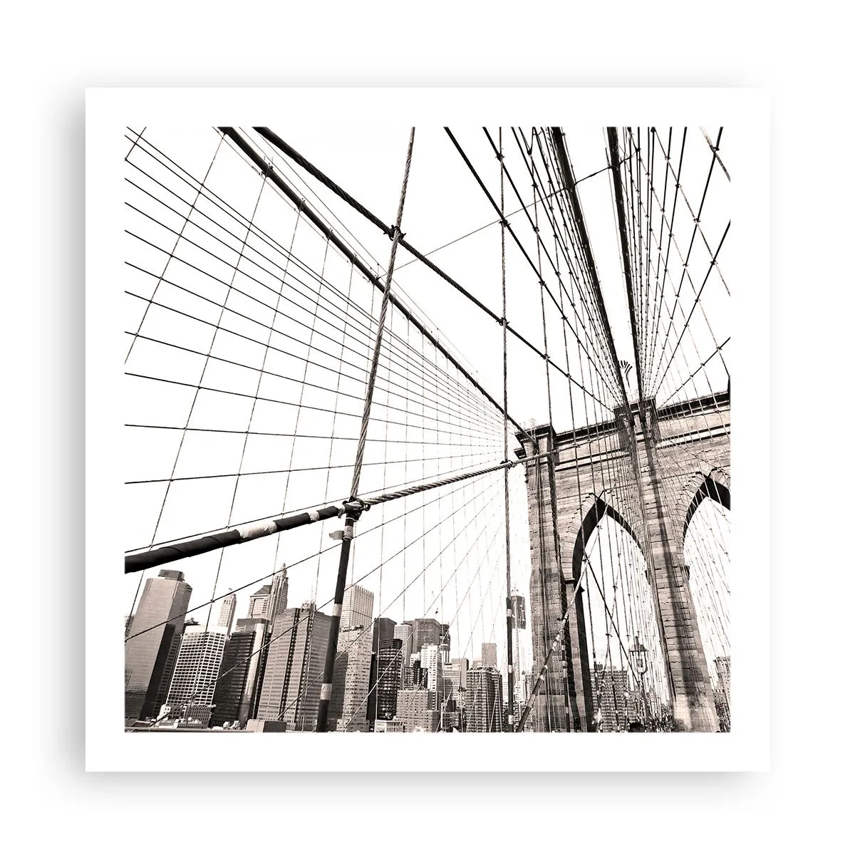 Poszter - New York-i katedrális - 60x60 cm