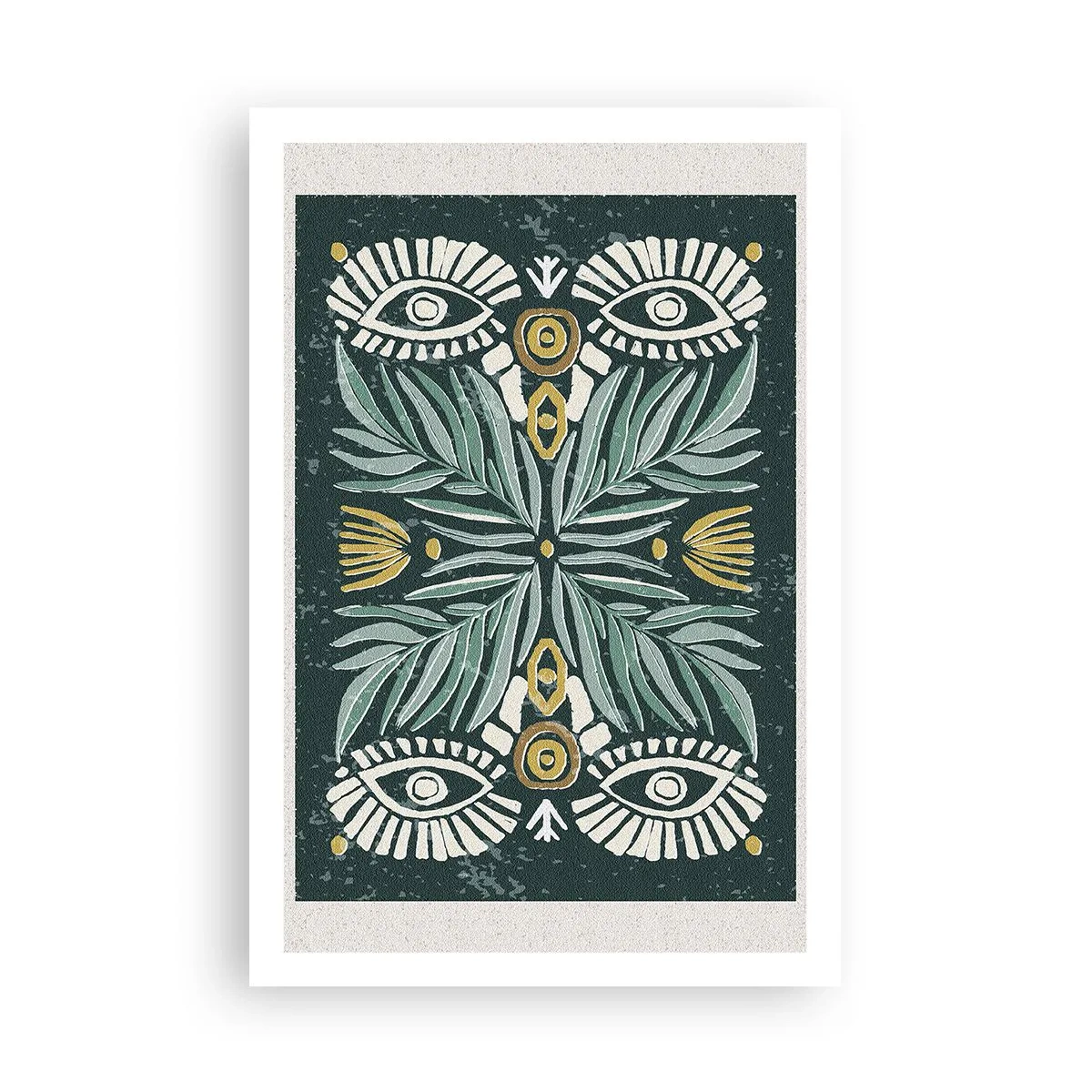 Poszter - Mint egy népi kivágás - 61x91 cm