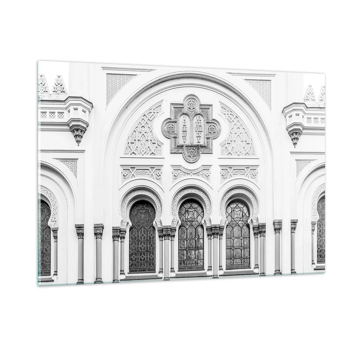 Üveg kép - A kultúrák határán - 120x80 cm