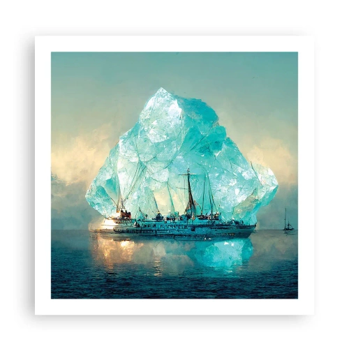 Poszter - Sarkvidéki gyémánt - 60x60 cm