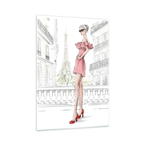 Üveg kép - Divatművészet - 50x70 cm