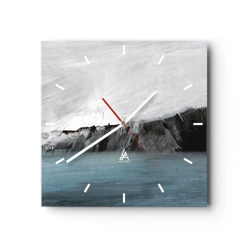 Falióra, Óra - Víz - föld: az elemek összecsapása - 30x30 cm