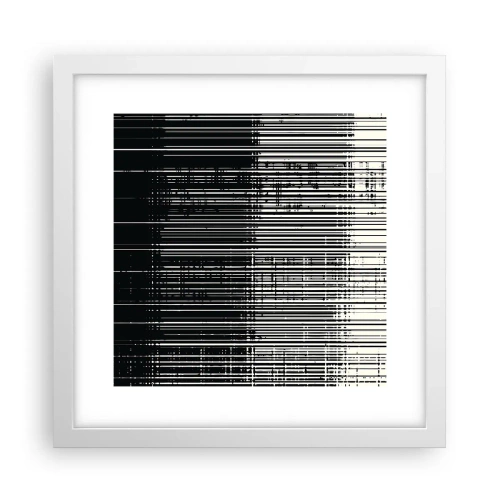 Poszter fekete keretben - Hullámok és rezgések - 30x30 cm