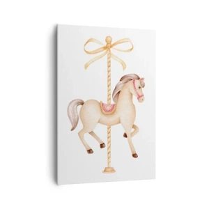 Vászonkép - Kecses vágtával - 70x100 cm