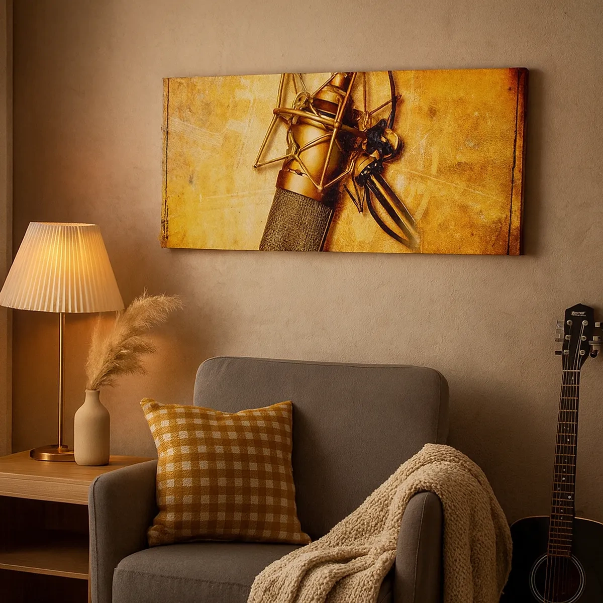 Vászonkép - A rádiózás aranyévei - 30x30 cm