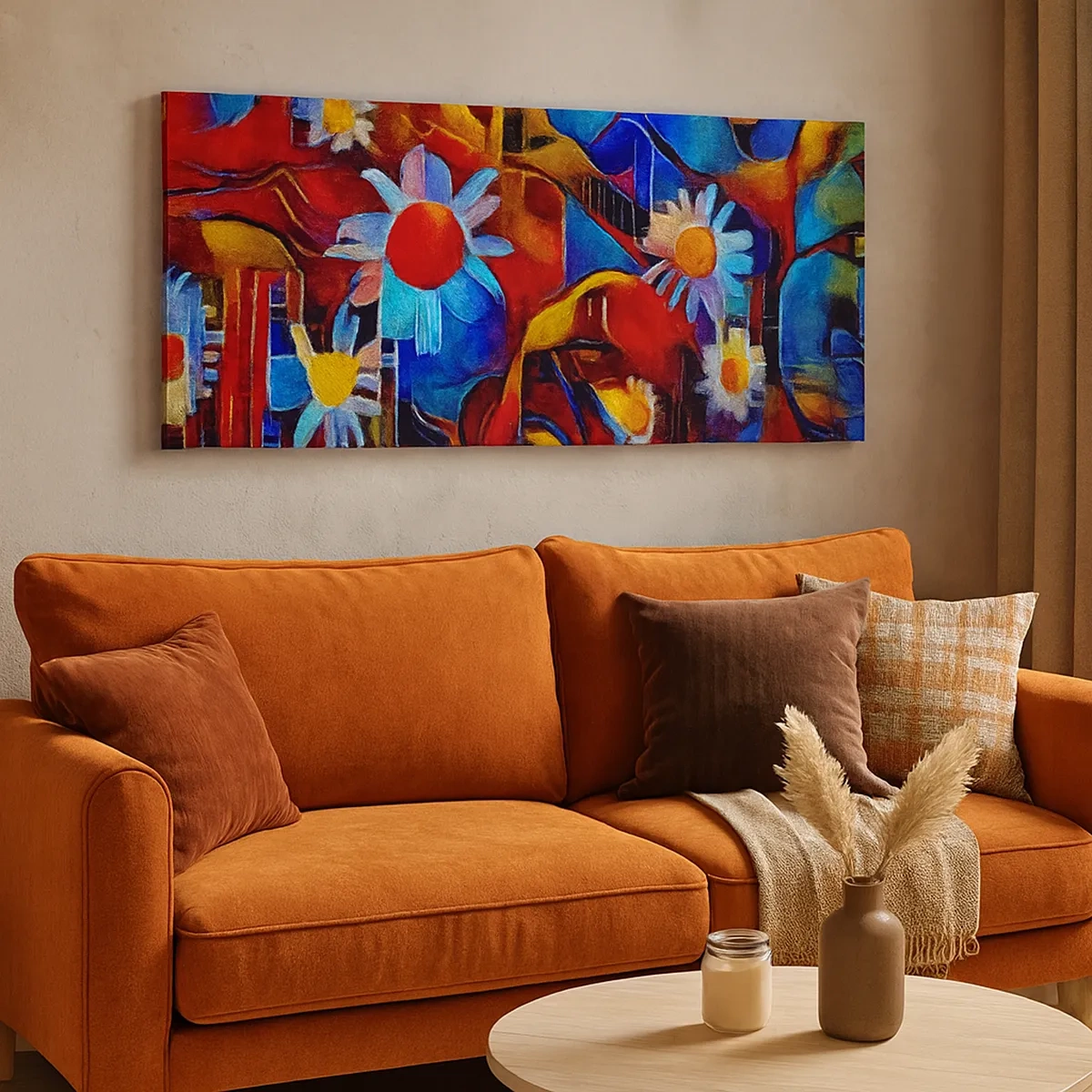 Vászonkép - Az élet színei - 30x30 cm