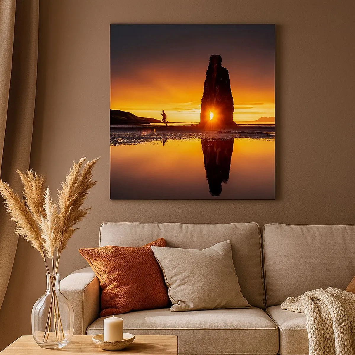 Vászonkép - Csak te és a természet - 30x30 cm