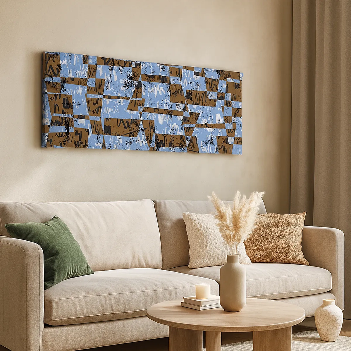 Vászonkép - Nem népies kivágás - 30x30 cm