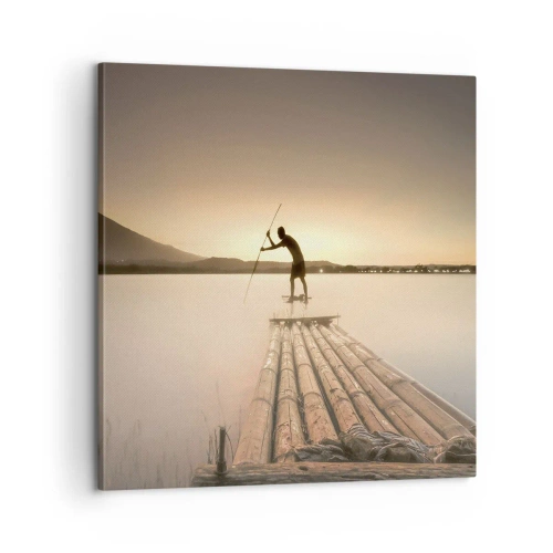 Vászonkép - Pihenés előtt - 60x60 cm