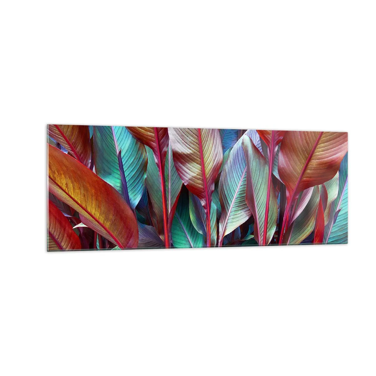 Üveg kép - Egy színes sűrű - 140x50 cm