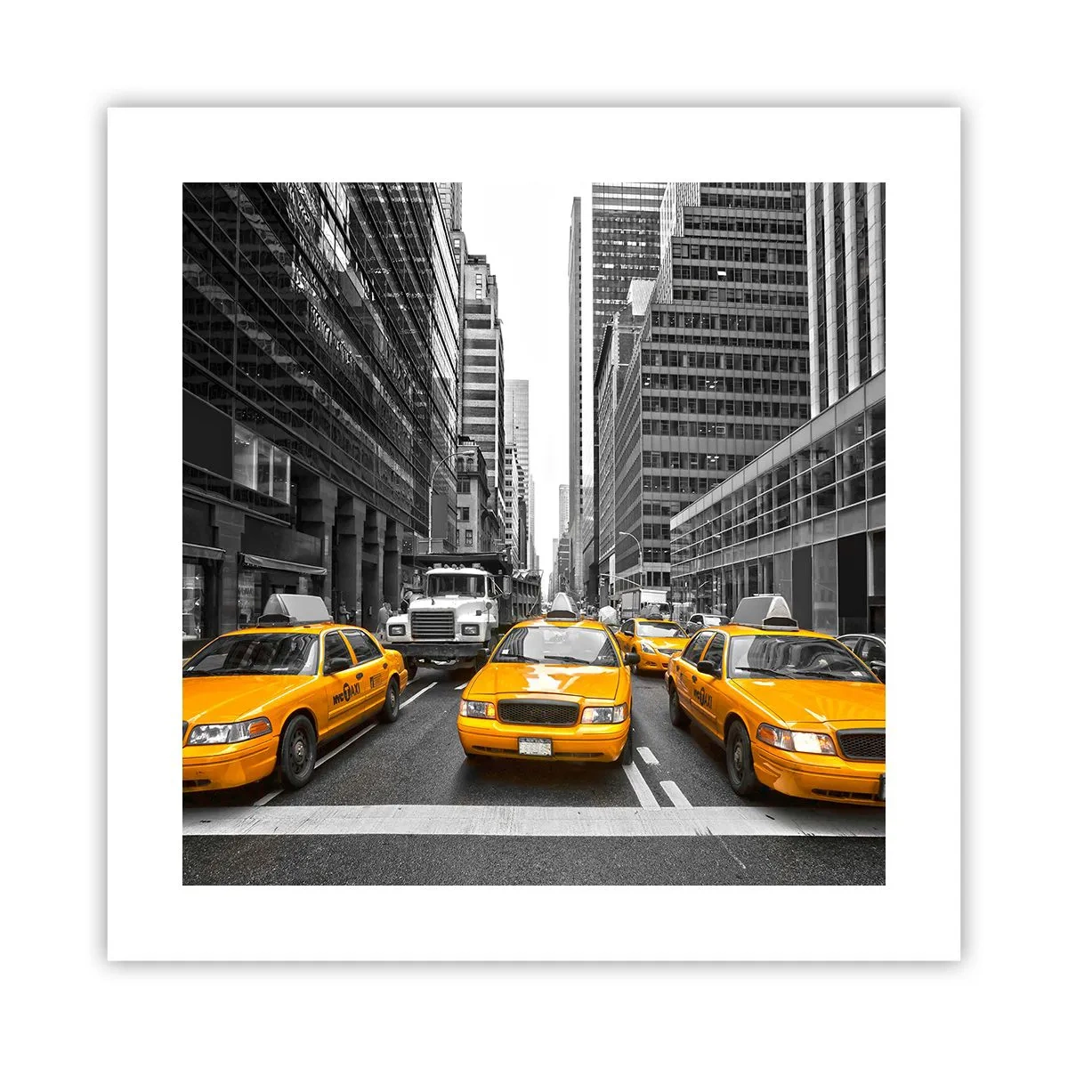 Poszter - Mi színezzük a várost - 40x40 cm