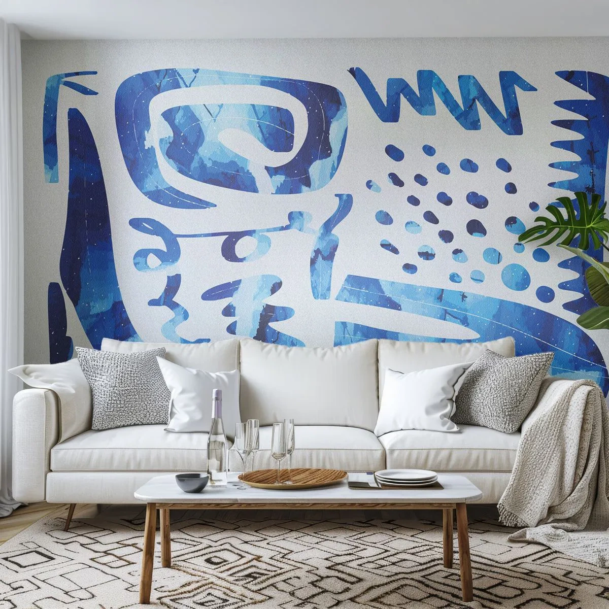 Fotótapéta Standard Eco - Vissza a gyökerekhez - Boho, Absztrakció, Minimalista - 300x210 cm