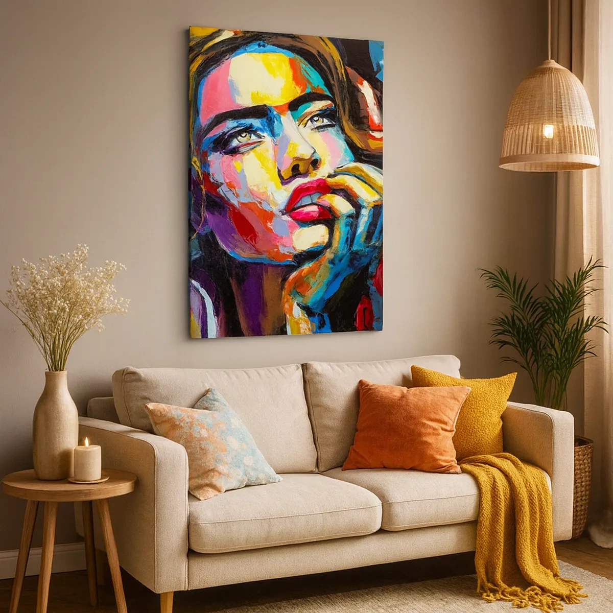 Vászonkép - Az álmok úgy repülnek az égen, mint a madarak - 50x70 cm