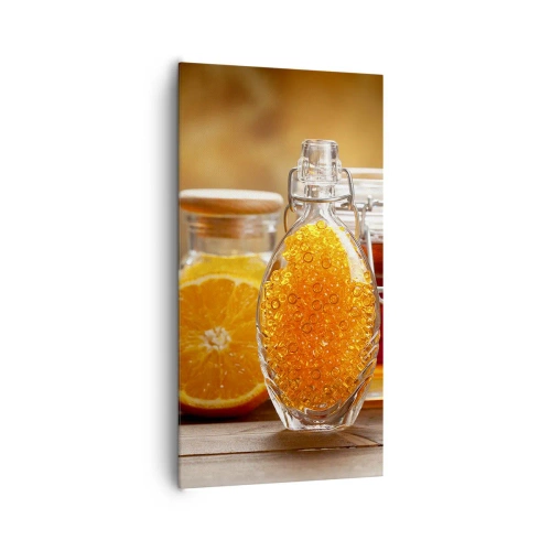 Vászonkép - Napos ízek és aromák - 65x120 cm