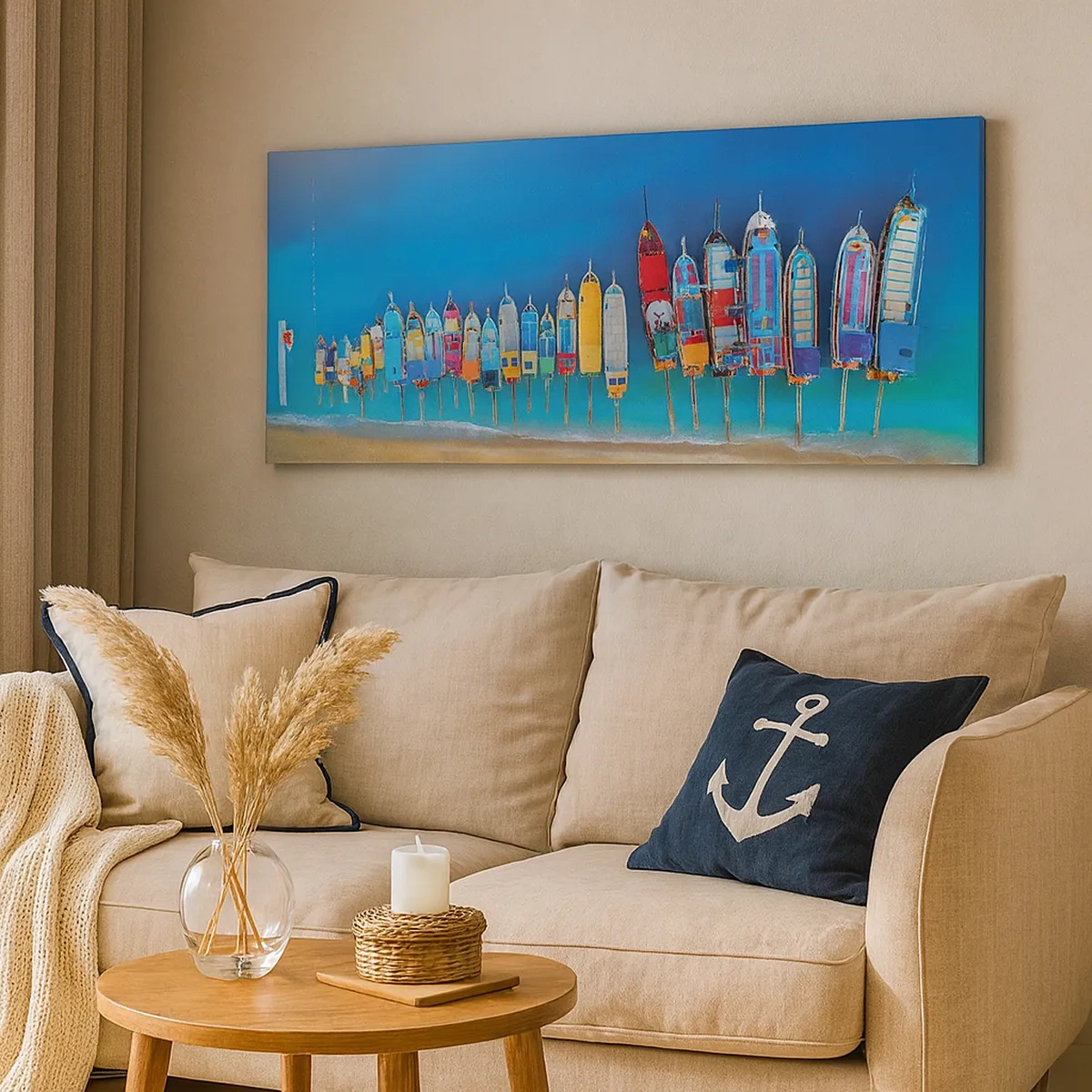 Vászonkép - Madártávlatból - 30x30 cm