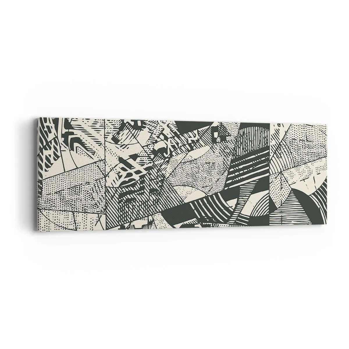 Vászonkép - A jelenkor dinamikája - 90x30 cm