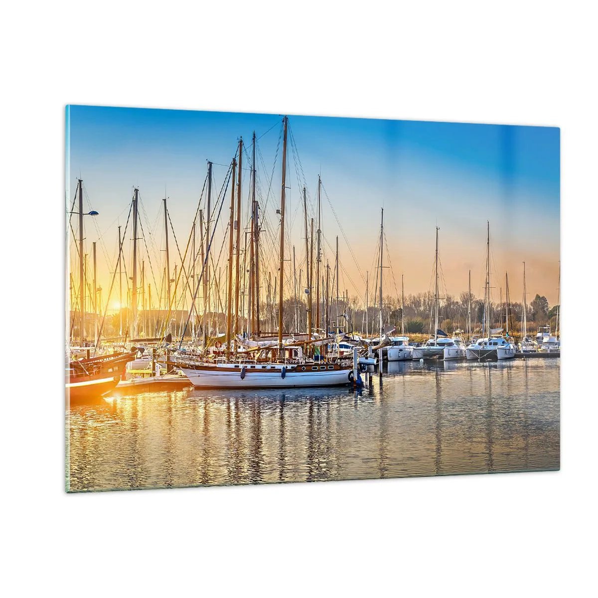 Üveg kép - A szél is kell aludjon - 120x80 cm