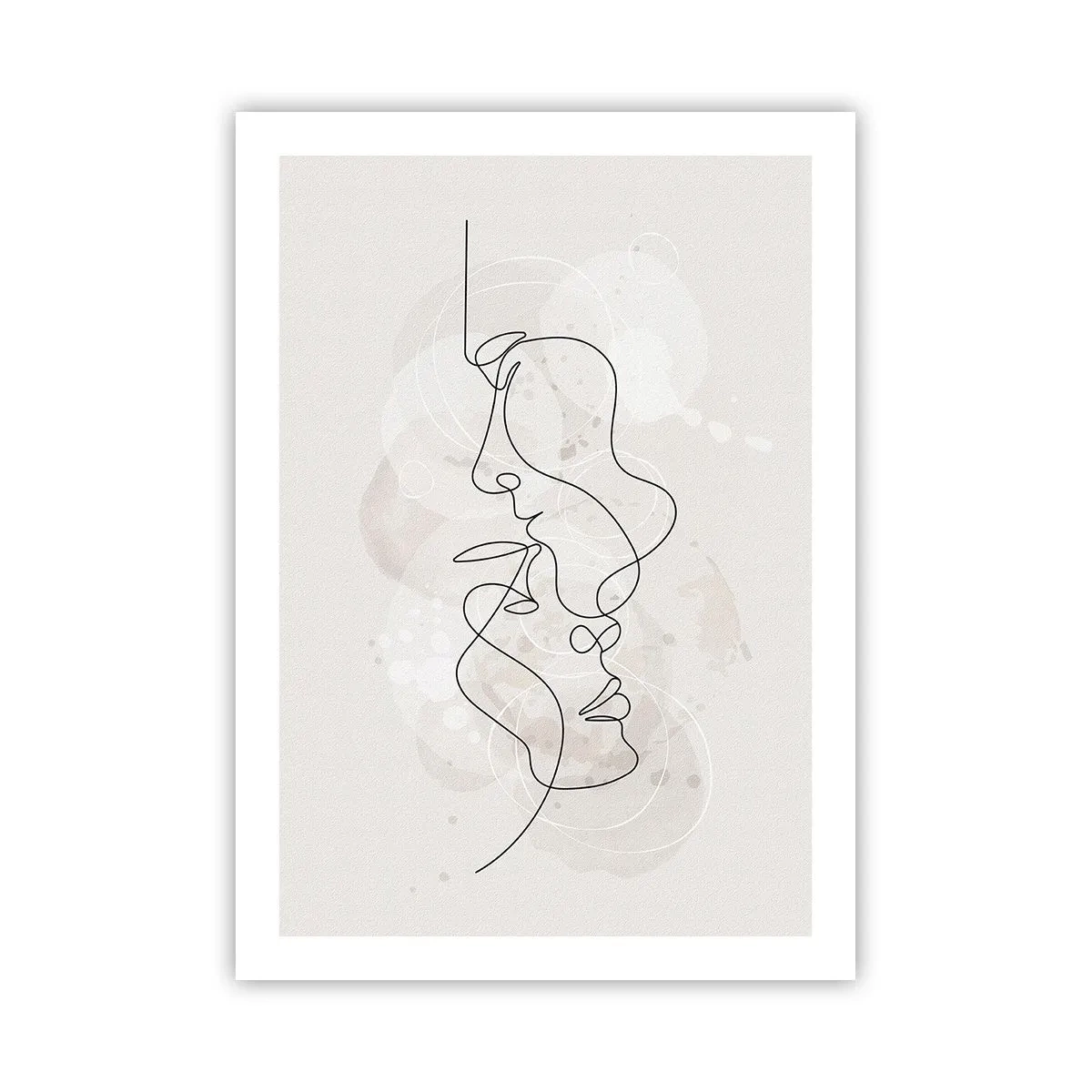 Poszter - Ölelésbe gabalyodva - 50x70 cm