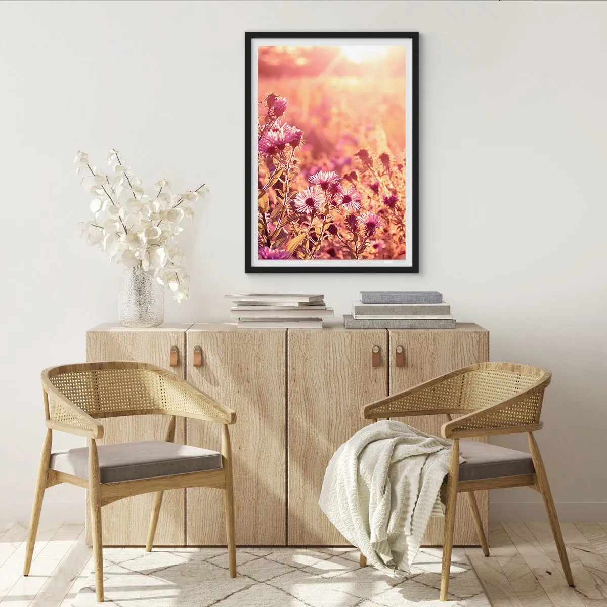 Poszter fehér keretben - A nyár elmúlás előtt - 61x91 cm