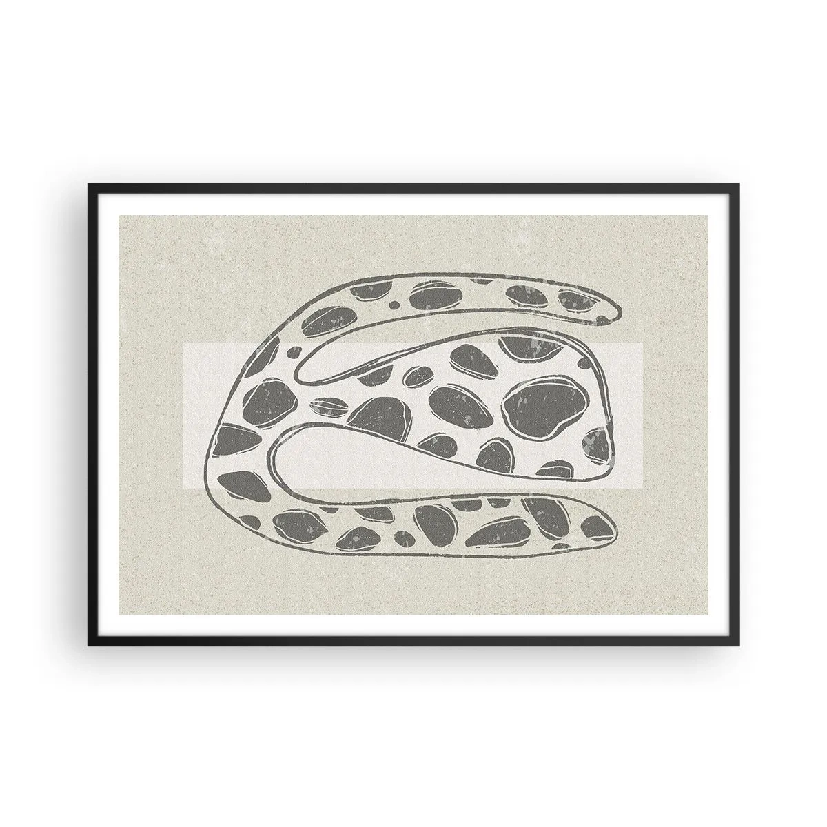 Poszter fehér keretben - Egy bizarr teremtmény - 100x70 cm