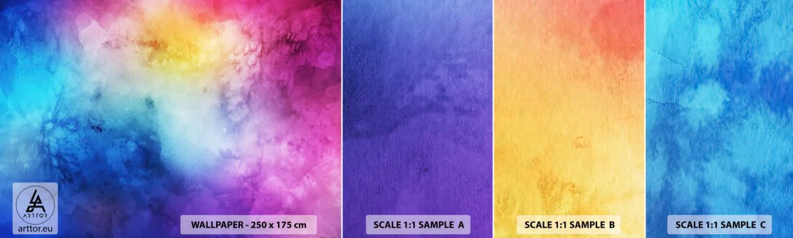 Fotótapéta Minta Standard Eco - Majdnem a hetedik mennyországban - Absztrakció, Darab, Modern minta - 100x30 cm