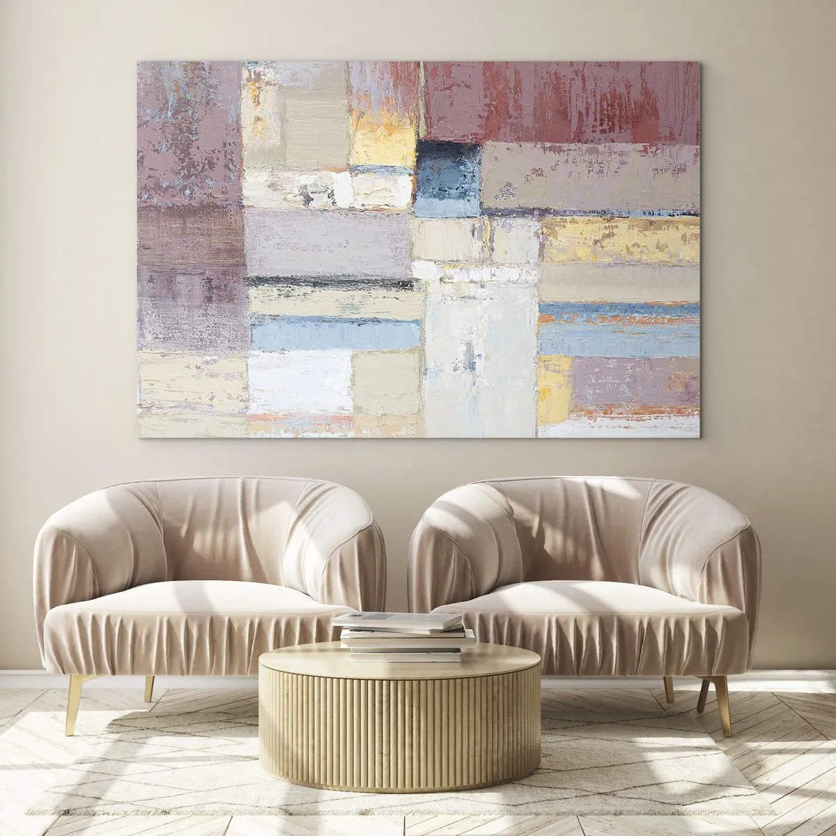 Üveg kép - A geometria nyugalma - 100x70 cm