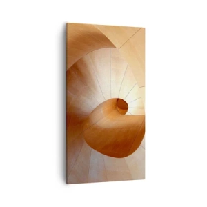 Vászonkép - Építészeti szerpentin - 55x100 cm