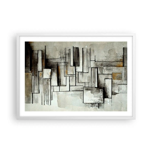 Poszter fekete keretben - Az egyszerűség ereje - 70x50 cm